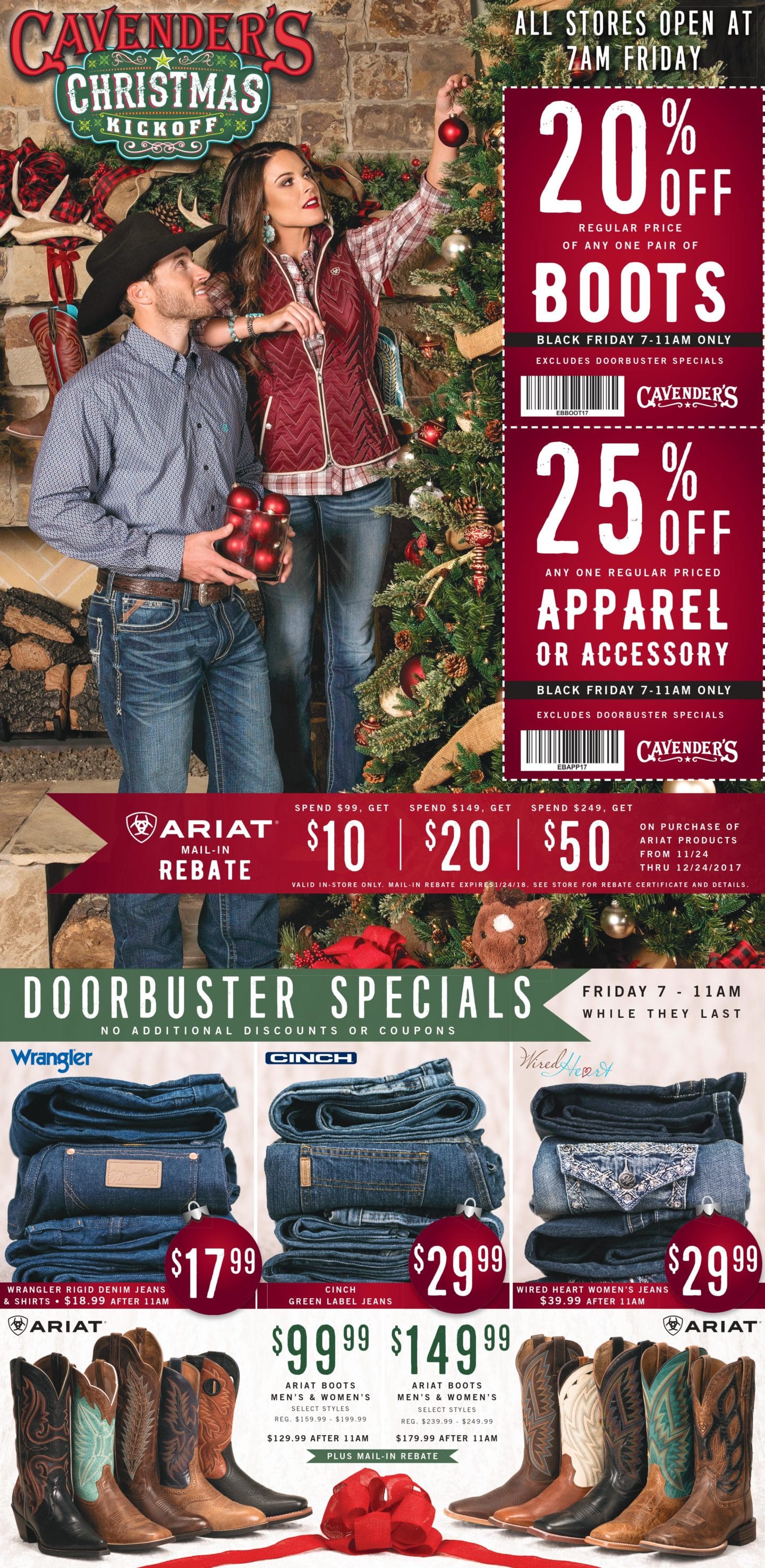 Cavender's Black Friday Ad 2017 - Does Lucchese Have Black Friday Deals