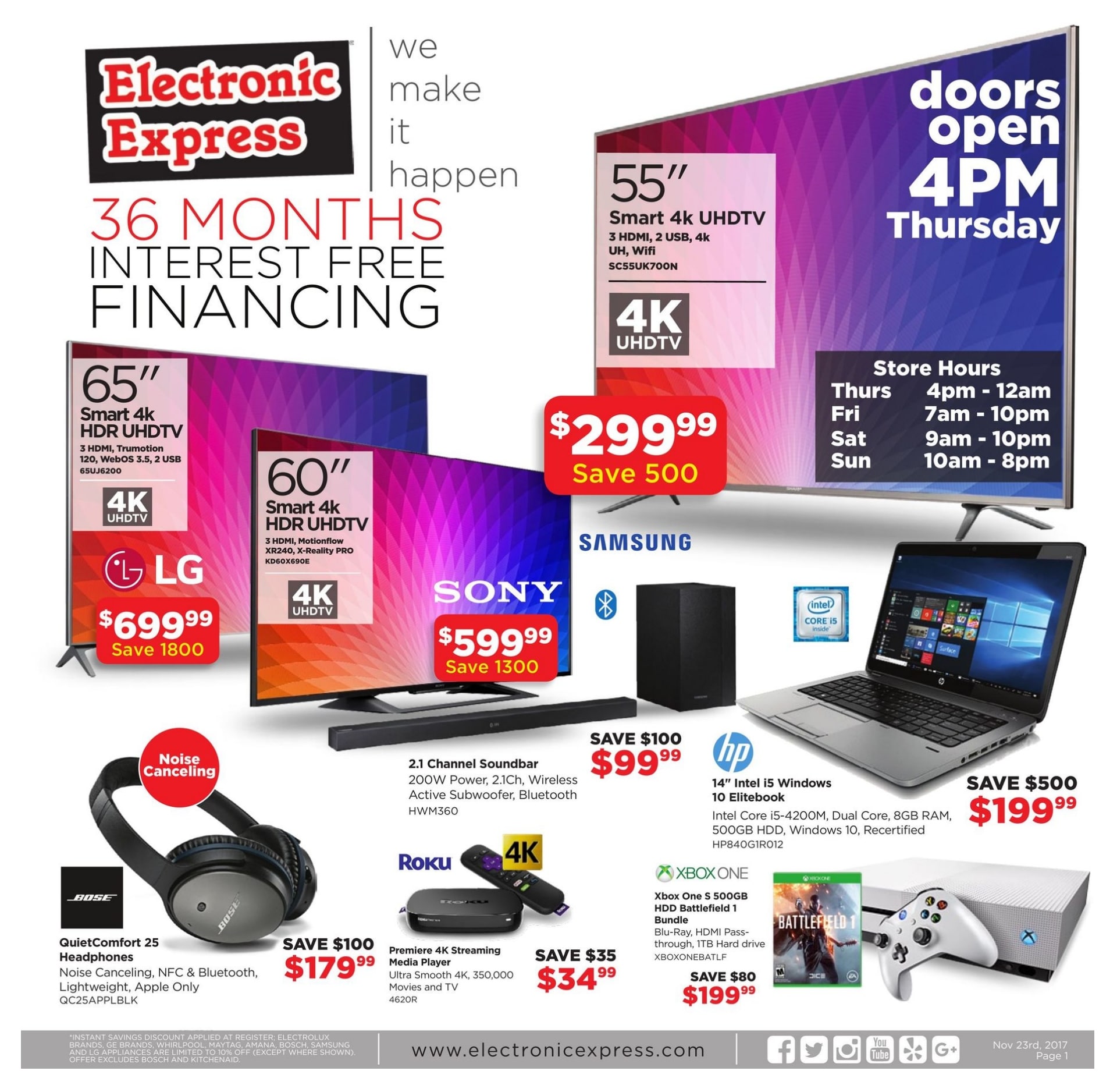 Electronic Express Black Friday Ad 2017 - Where To Find Black Friday Deals Electronic