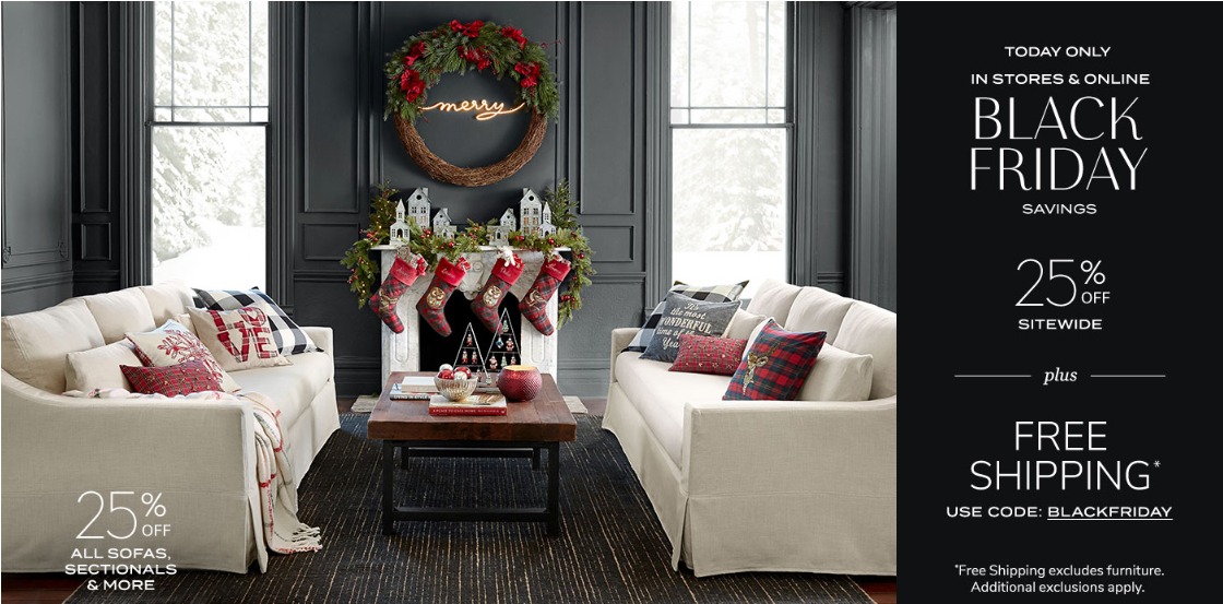 Pottery Barn Black Friday Sale 2019 Clearance, 53% OFF | www 