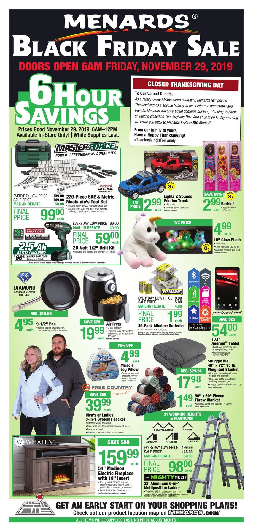 Menards Black Friday Ad 2019 - Sale Live Now - Will Hotels Have Black Friday Deals