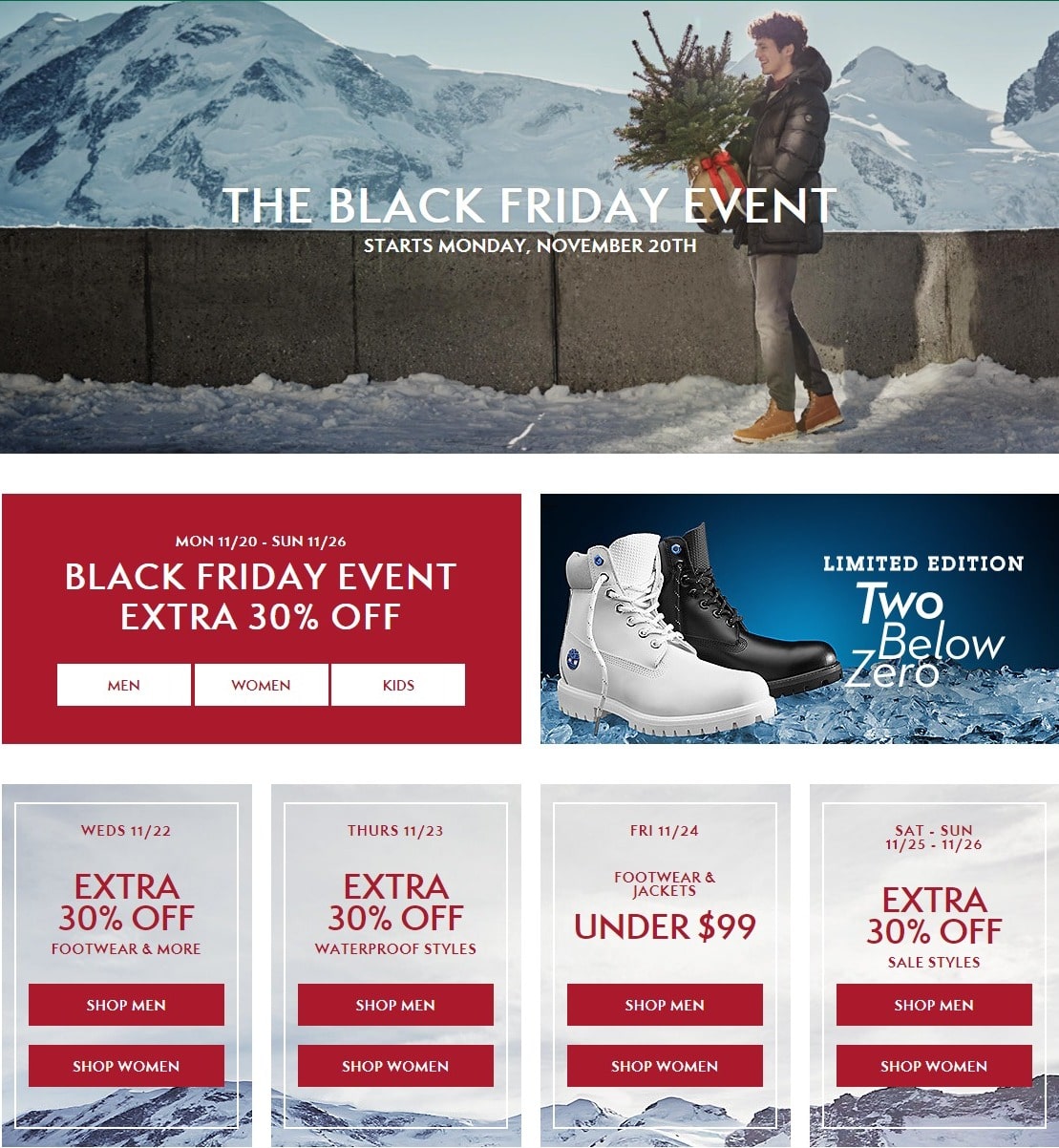 Timberland Black Friday Ad 2017 - Does Timberland Have Black Friday Deals